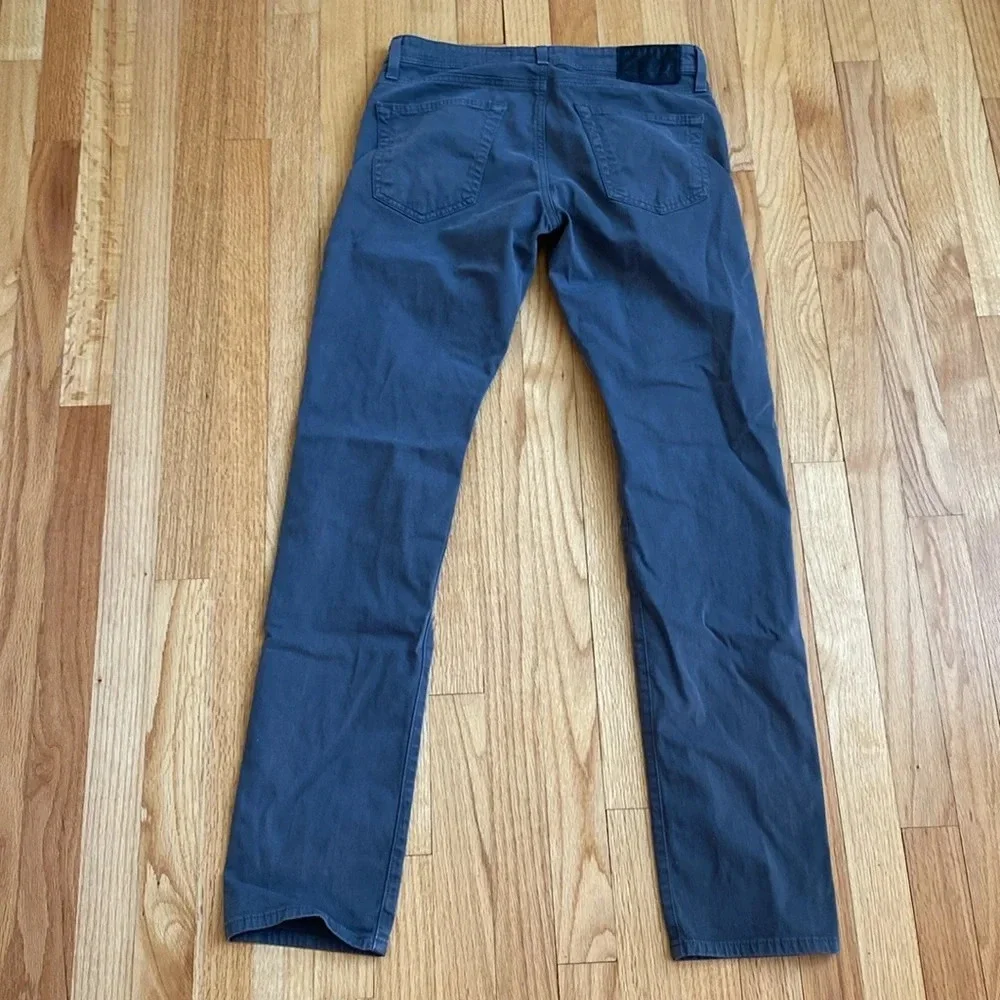 AG Adriano Goldschmied Tellis SUD Sueded Modern Slim Folkestone Gray Jeans 31x34 - Picture 6 of 7